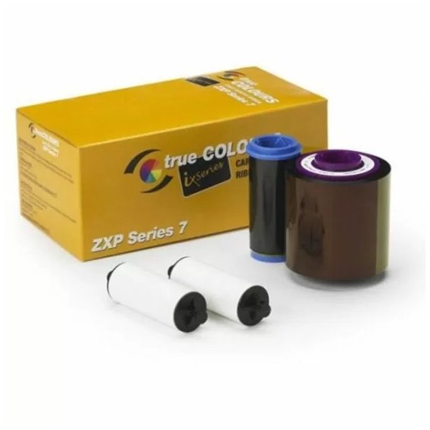 Zebra ZXP Series 7 colour ribbon YMCKO, for 250 images