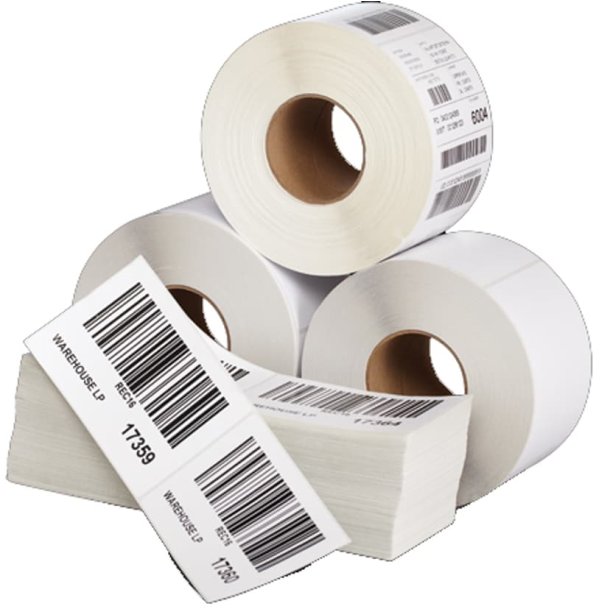Zebra Z-Perform 1000D 102X203mm, 350 labels pr rulle