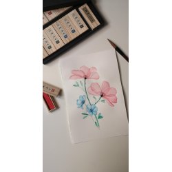 Saiboku Shimbi 14 Ink stick set