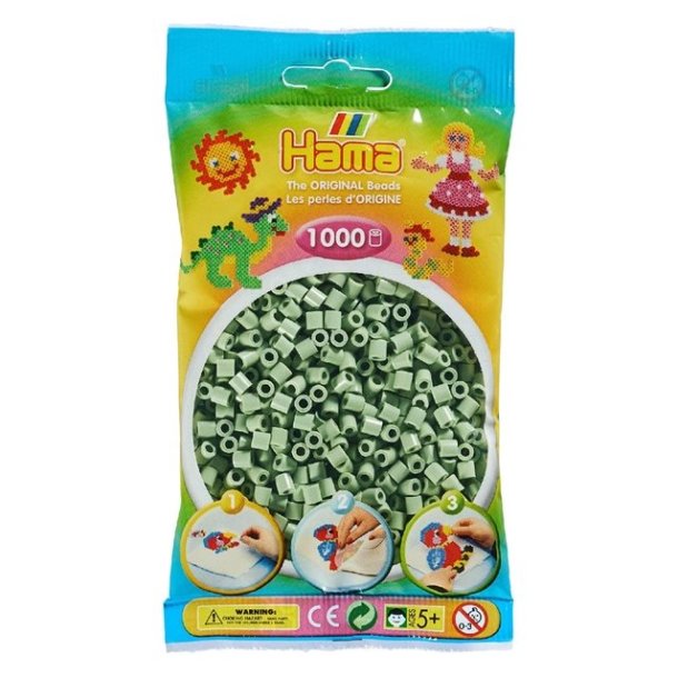 Hama Midi Perler | 1000stk | 207-101 | Ekualyptus |