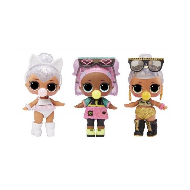 L.O.L | Glitter Dukke | m/ farve�ndring | 
