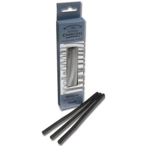 Willow charcoal med 3 sticks