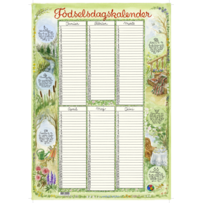 Plakatforlaget Lille Fdselsdagskalender