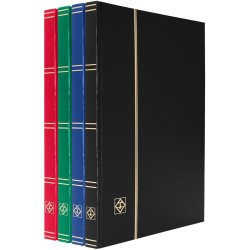 Klassisk frim�rkealbum | Basic | A4 | 32 sorte sider |