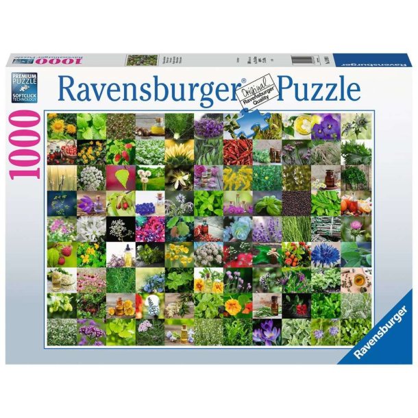 Ravensburger Puslespil | 1000 Brikker | 99 Herbs And Spices |