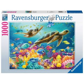 Ravensburger Puslespil | 1000 Brikker | Blue Underwater World |