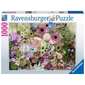 Ravensburger Puslespil | 1000 Brikker | Magnificent Flower Love |