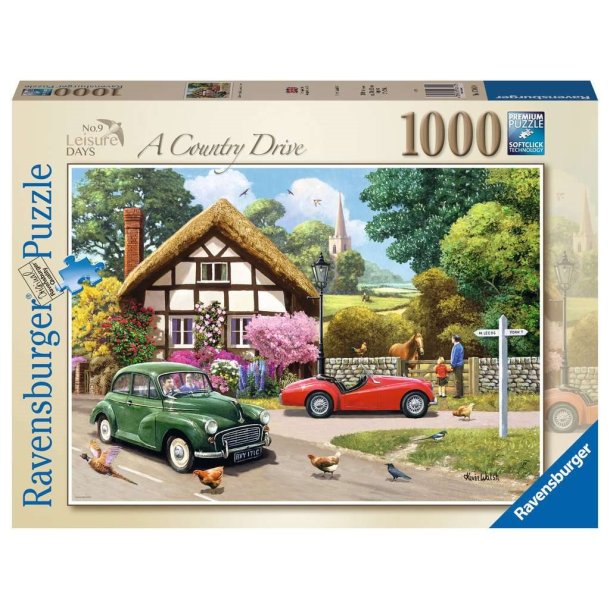 Ravensburger Puslespil | 1000 Brikker | A Stop To Say Hello |