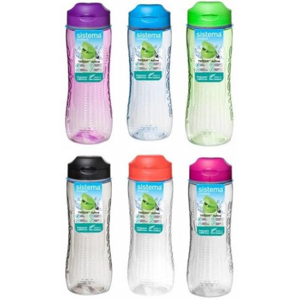 Sistema Drikkeflaske | Tritan Active | Assorterede Farver |