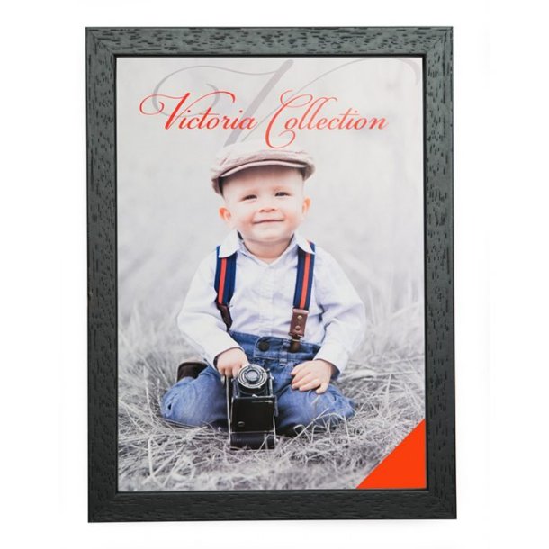 Victoria Wood Rustic | Sort | 13x18cm |