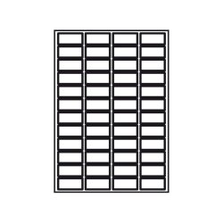 BNT Etiketter | 48 pr ark | 48x24mm | 100stk |