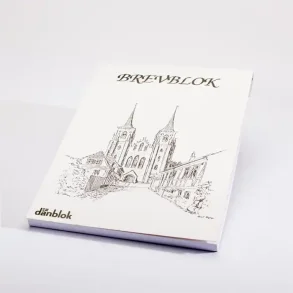 A5 Brevblok linieret