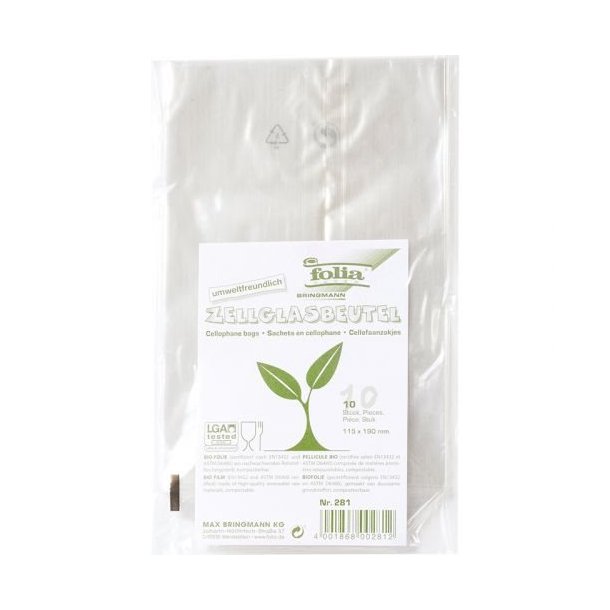 Folia Cellofanposer | 115x190mm | 10stk |