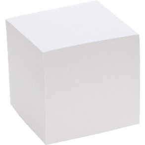 NotizKlotz | 9x9cm | Hvid |