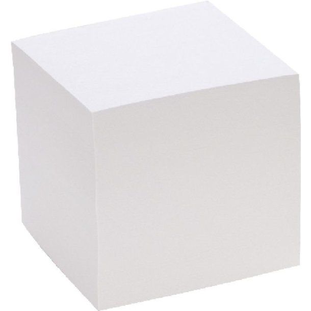 NotizKlotz | 9x9cm | Hvid |