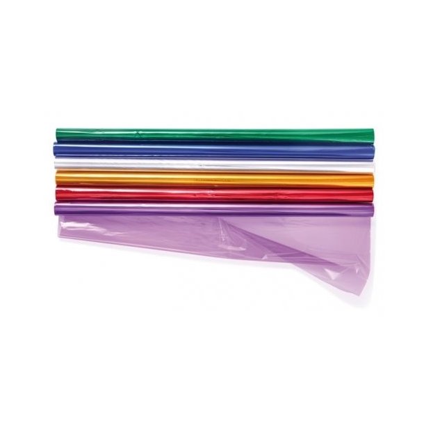 Cellofan 70cmx2m | Ass. farver |