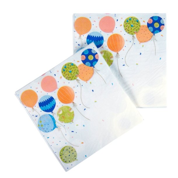 Servietter | 20stk | Balloner |