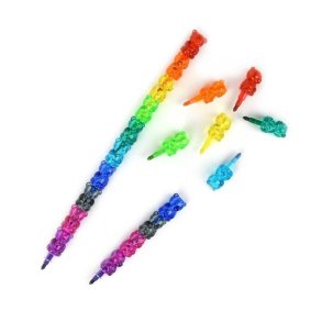 Stacking Crayons | Bear 10 colors |