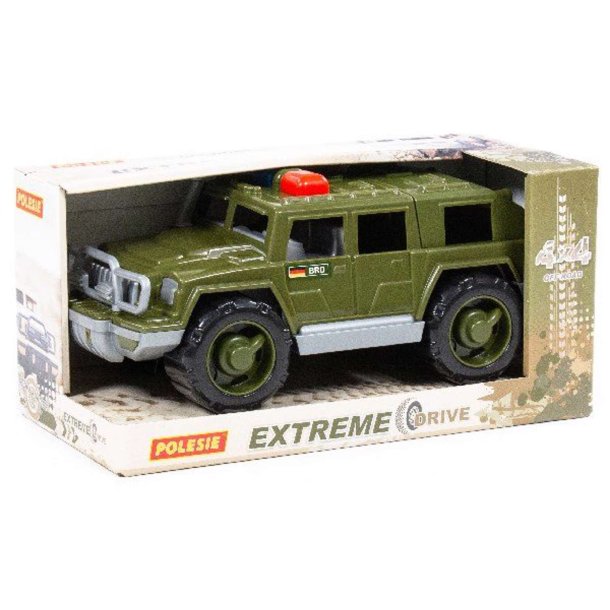Milit�r jeep | 32x16x15,5cm | Armygr�n |