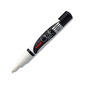 Uni Chalk Marker | 3MS White |