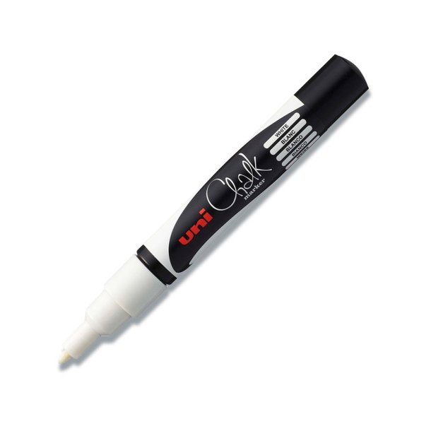 Uni Chalk Marker | 3MS White |