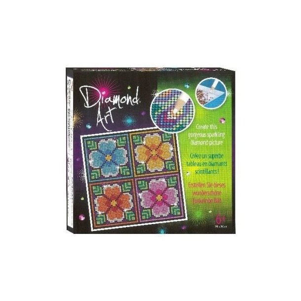 Diamond Art | 20x20cm | Flowers |