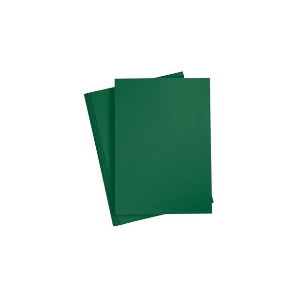 Karton | A4 | 180g | Grangr�n | 20 ark |