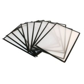 Registerlommer A5 QuickLoad (10 stk), Sort