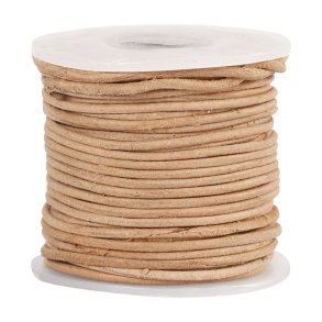 Ldersnor | 1mm | Natur | 10m |