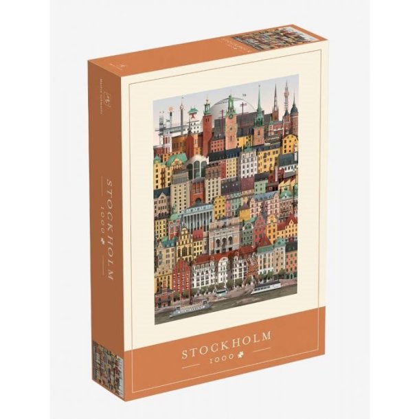 Martin Schwartz Puslespil | Stockholm | 1000 brikker |
