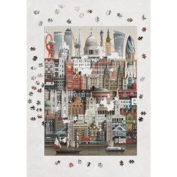 Martin Schwartz Puslespil | London | 1000 brikker |