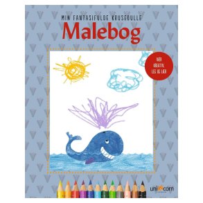 Min Fantasifulde Krusedulle Malebog |