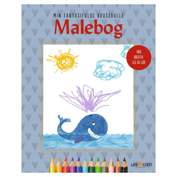 Min Fantasifulde Krusedulle Malebog |