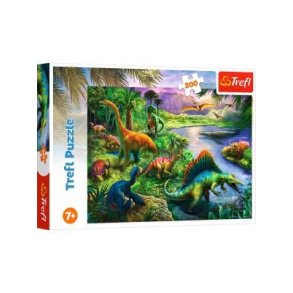 Puzzle | Predatory dinosaurs | 200 Brikker |