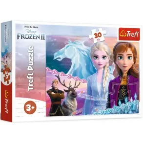 Puzzle | Frozen, the courage of sisters | 30 Brikker |