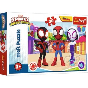 Puzzle | The adventures of Spidey | 30 Brikker |