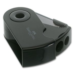 Dobbelt blyantspidser sort