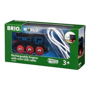 BRIO Opladeligt Damplokomotiv | m/ Mini USB cable |
