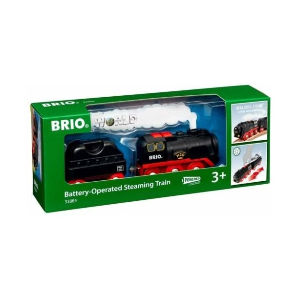 BRIO Batteridrevet Damptog