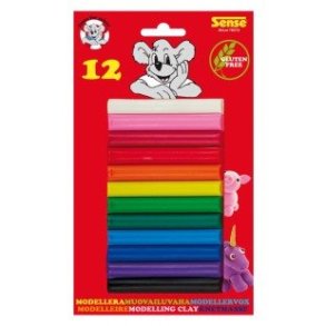 Modellervoks 12 stk.