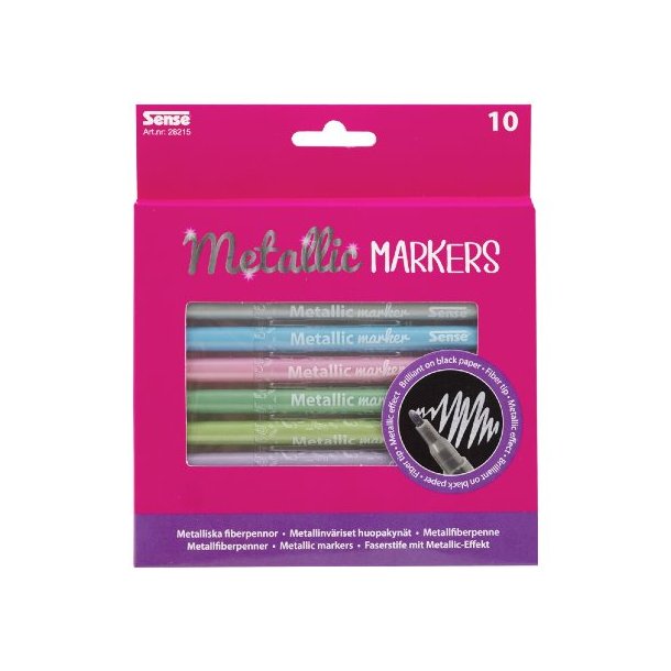 Metalictusser 10stk