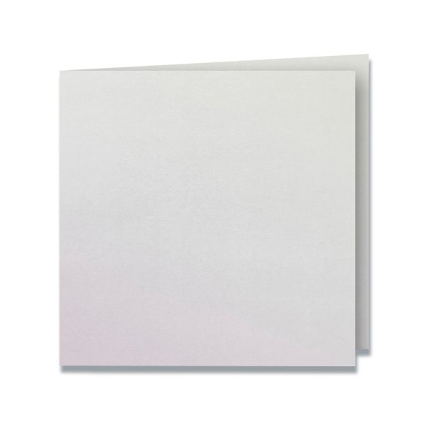 Kvadrat Dobbeltkort 5-pakke Perlemor