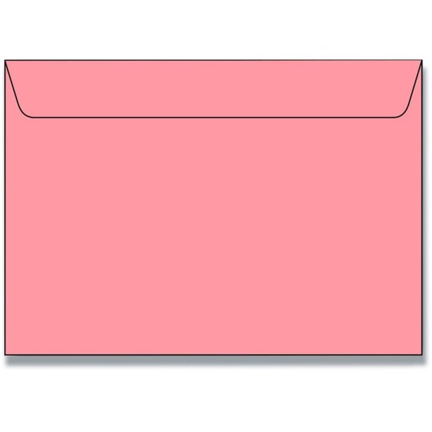 C5 Kuverter | 5pk Rosa |