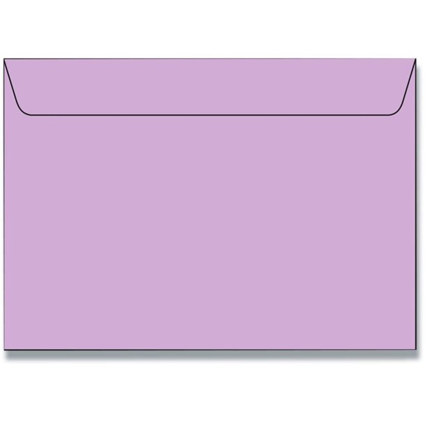 C5 Kuverter | 5pk Lys Lilla |