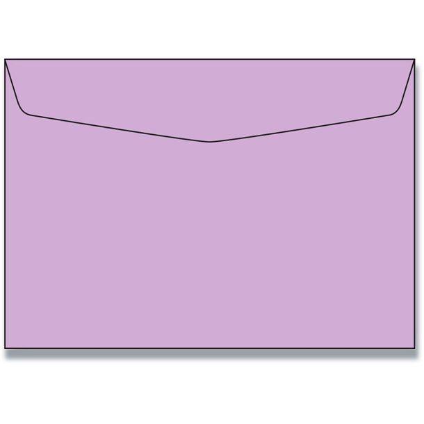 C6 Kuverter | 5pk Lys Lilla |