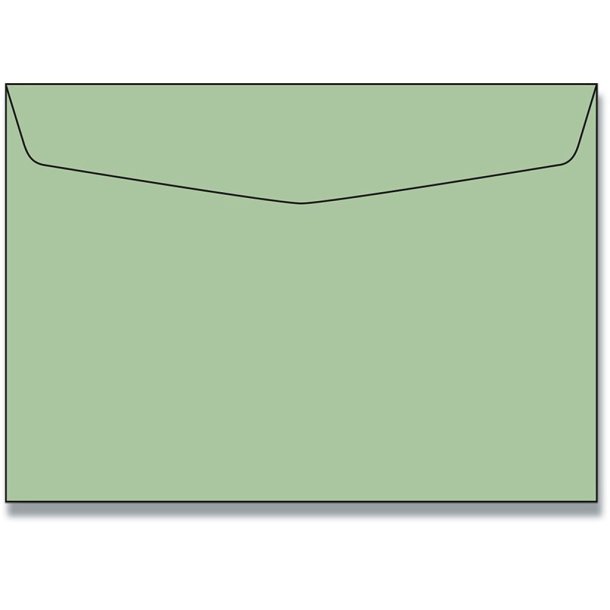 C6 Kuverter | 5pk Lys Gr�n |