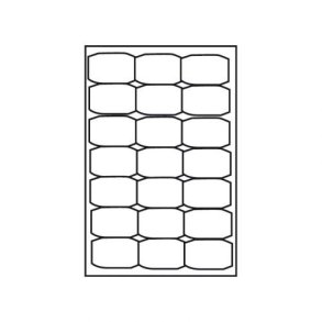 BNT Etiketter | 21 pr ark | 100stk |