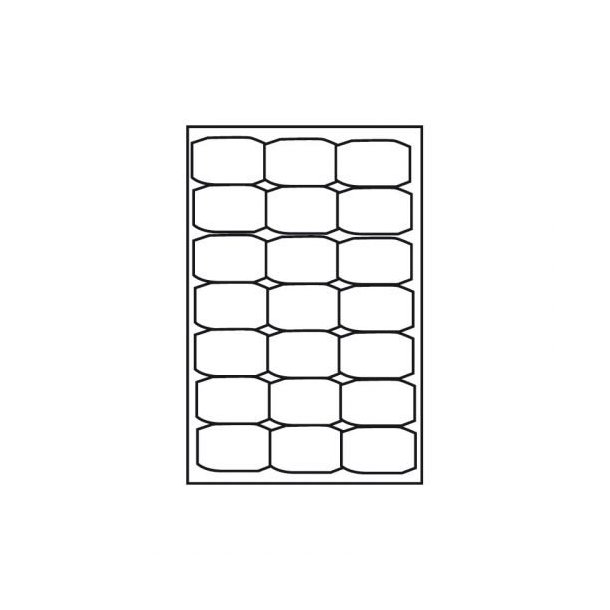 BNT Etiketter | 21 pr ark | 100stk |