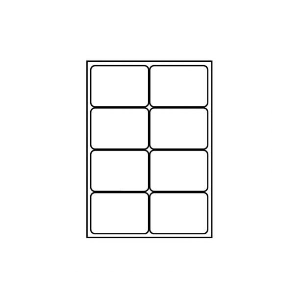 BNT Etiketter | 8 pr ark | 99,1x67,7mm | 100stk |