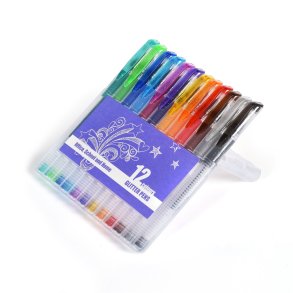 Glitterpenne | 12 pak |
